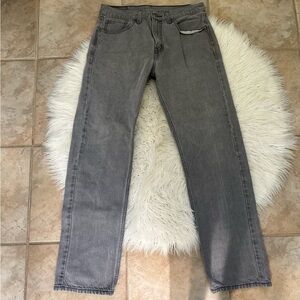 Grey men’s Levi jeans w32 l32 good condition